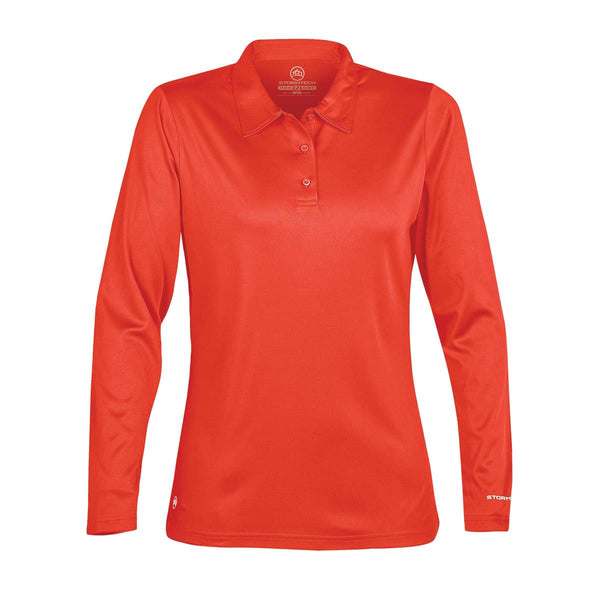 Women's Long Sleeve Apollo H2X-DRY Polo - LPS-1W